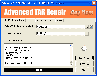 Image 0 for Advanced TAR Repair