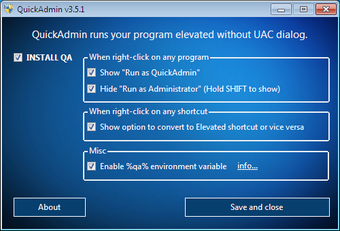 Imagen 0 para QuickAdmin