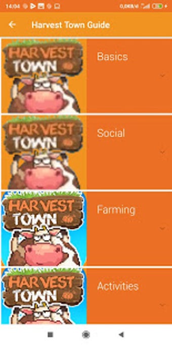 Imagen 1 para Guide for Harvest Town