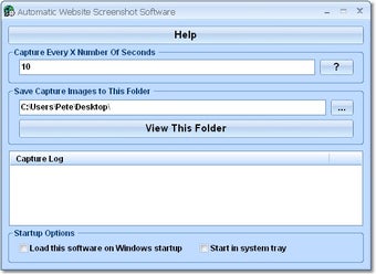 Imagen 0 para Automatic Website Screens…