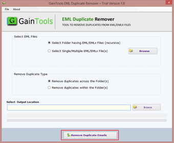 Imagen 0 para GainTools EML Duplicate R…