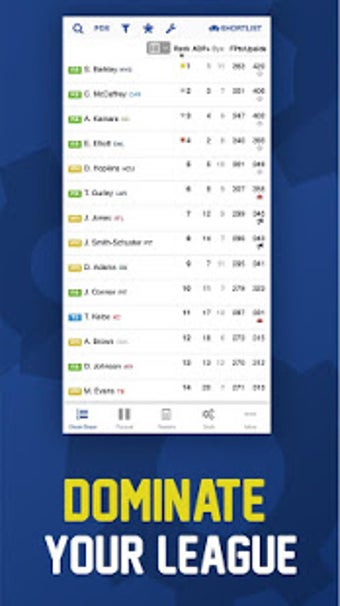 Image 1 for Footballguys Fantasy Foot…