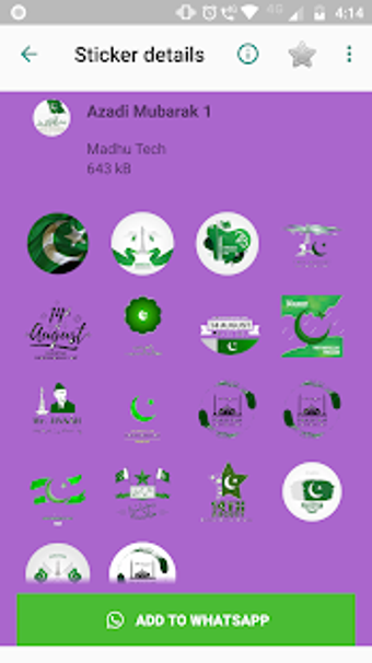 Image 1 for 14 August Stickers For Wh…