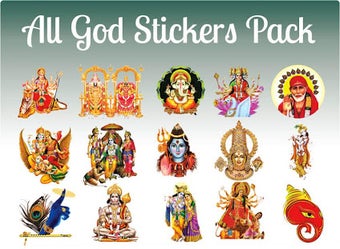 Image 1 for All God Stickers Guru Pur…