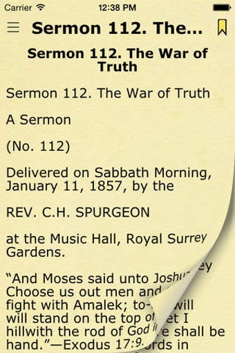 Imagen 0 para Spurgeon's Sermons