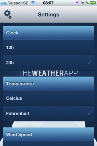 Image 6 for TheWeatherApp