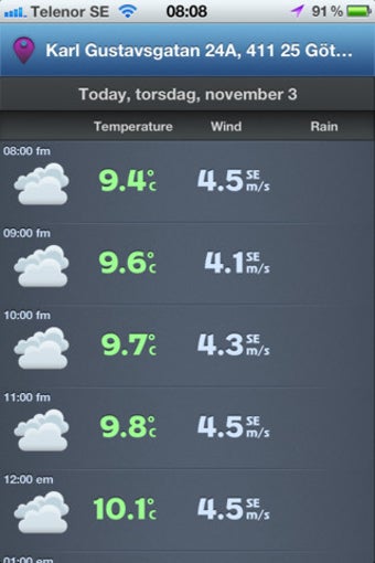 Image 3 for TheWeatherApp