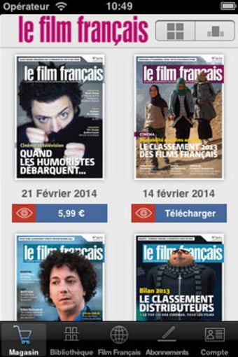 Image 0 for Le film franais magazine,…