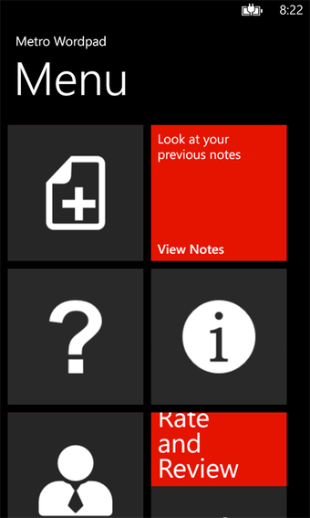 Imagen 3 para Metro Wordpad Free for Wi…