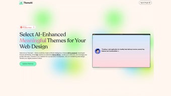 Image 0 for ThemeAI