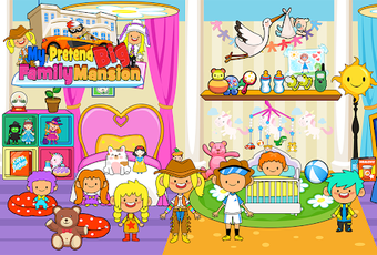 Imagen 2 para My Pretend Family Mansion…