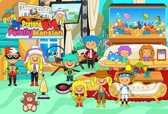 Imagen 1 para My Pretend Family Mansion…