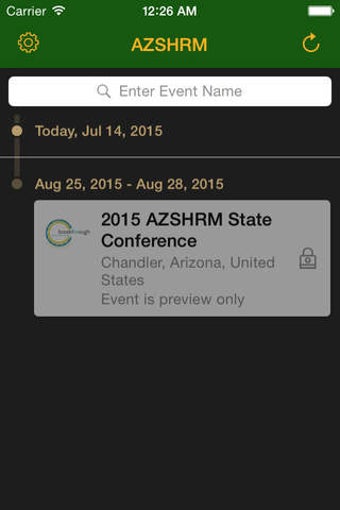 Image 0 for AZSHRM Conference Mobile …