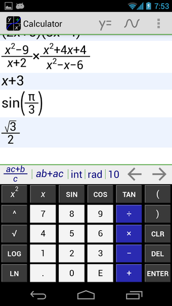 Image 0 for MathAlly Graphing Calcula…