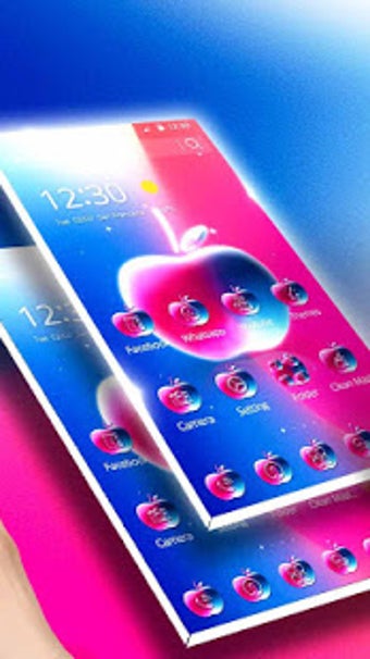 Imagen 2 para Crystal Apple Colorful Th…