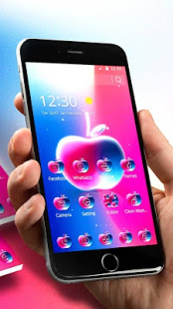 Imagen 1 para Crystal Apple Colorful Th…