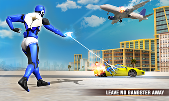 Image 0 for Flying Police Robot Rope …