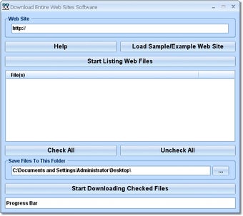 Image 0 for Download Entire Web Sites…