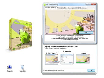 Image 0 for Free RAR Extract Frog