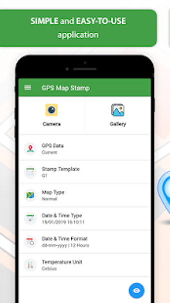 Imagen 0 para GPS Map Stamp: Geotag Pho…