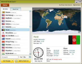 Image 0 for Advanced World Clock