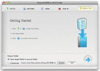 Image 0 for Amacsoft MOBI to ePub