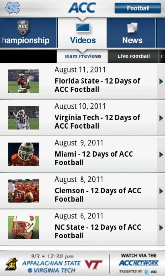 Image 3 for ACC Sports