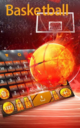 Image 0 for Basketball Keyboard Theme