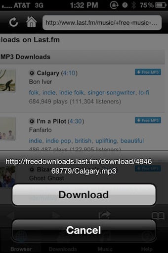 Imagen 1 para Free Music Downloader (Fr…