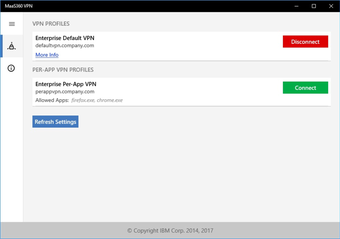 Image 1 for MaaS360 VPN for Windows 1…