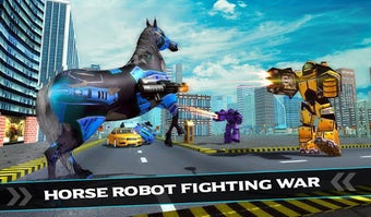 Image 0 for US Police Car Robot War W…