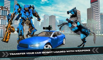 Image 2 for US Police Car Robot War W…