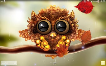 Imagen 1 para Autumn Little Owl Wallpap…