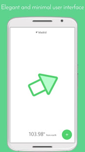 Image 1 for Qibla Compass: A Minimal …