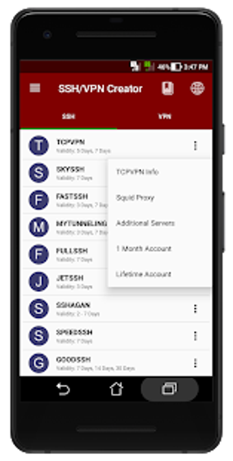 Image 2 for SSH/VPN Account Creator