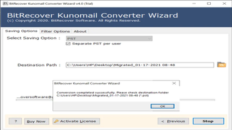 Image 0 for BitRecover Kunomail Conve…