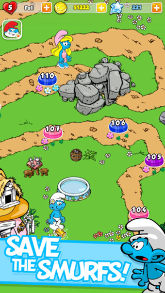 Image 1 for Smurfette's Magic Match