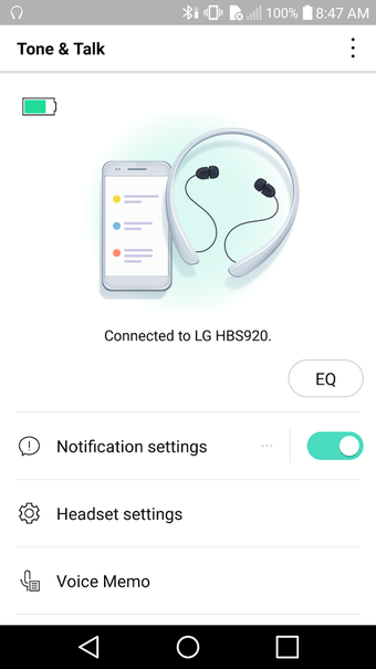 Imagen 1 para LG Tone & Talk