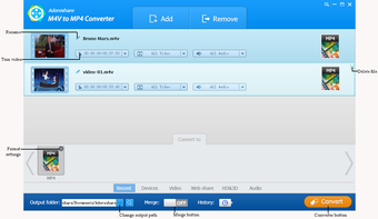 Imagen 1 para M4V to MP4 Converter
