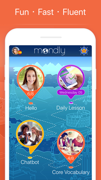 Image 0 for Mondly: Learn Spanish FRE…