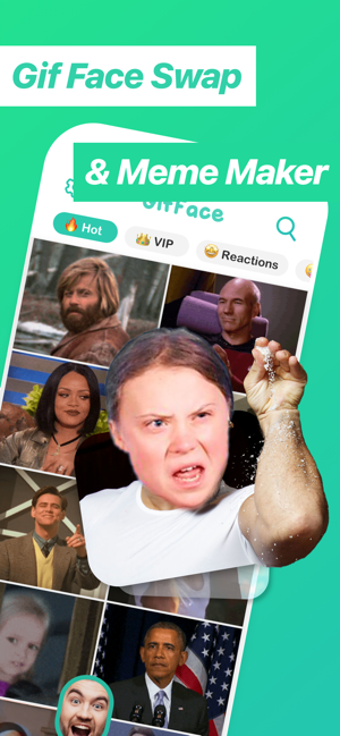 Image 1 for Gif Face Swap & Meme Make…