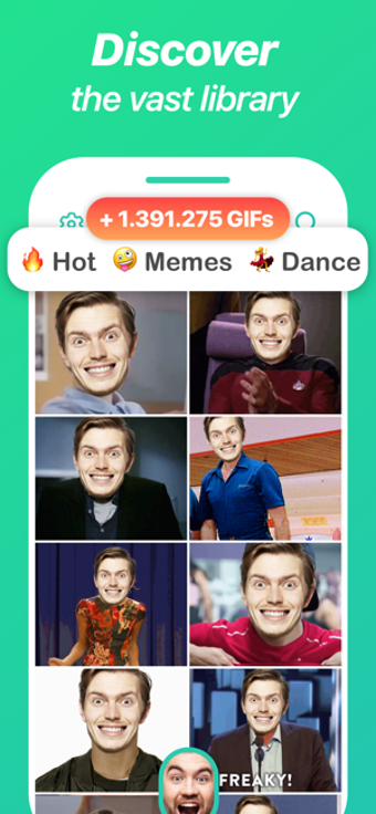 Image 0 for Gif Face Swap & Meme Make…