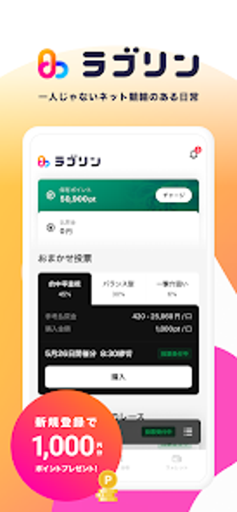 Imagen 0 para ラブリンLOVERIN-競輪投票ライブ配信アプリ