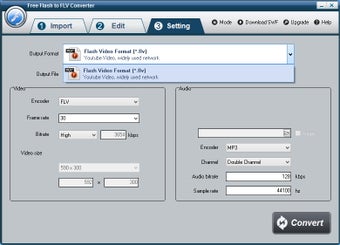 Image 1 for Free Flash to FLV Convert…