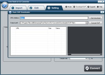 Image 2 for Free Flash to FLV Convert…