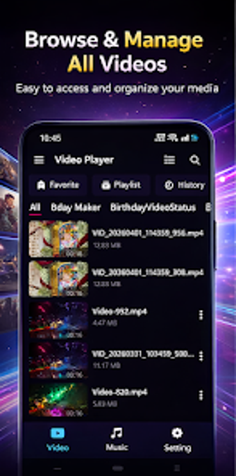 Imagen 0 para Playzo: HD Video Player