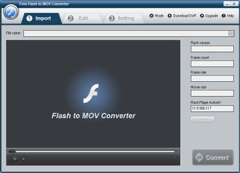 Image 1 for Free Flash to MOV Convert…