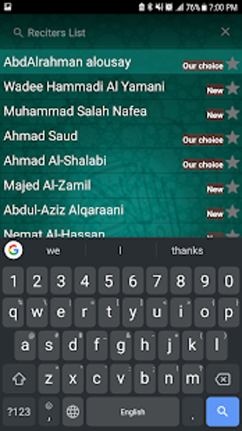 Image 2 for TvQuran Mp3 Quran Offline