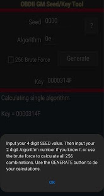 Image 2 for obd2 GM Seed Key Tool