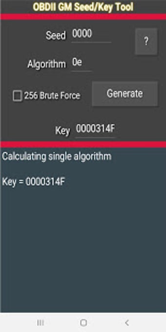 Image 0 for obd2 GM Seed Key Tool